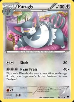Purugly — BREAKpoint — Uncommon