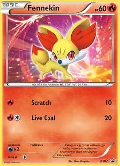 Fennekin — XY Black Star Promos — None