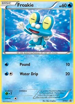 Froakie — XY Black Star Promos — None
