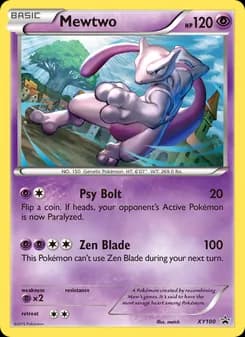 Mewtwo — XY Black Star Promos — None