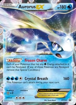 Aurorus EX — XY Black Star Promos — None