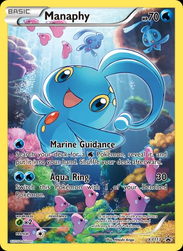 Manaphy — XY Black Star Promos, None