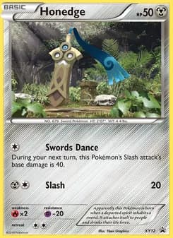 Honedge — XY Black Star Promos — None