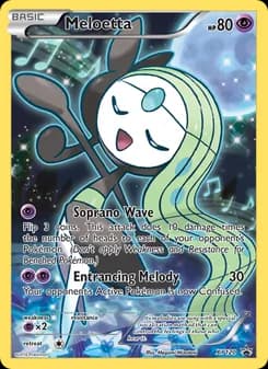 Meloetta — XY Black Star Promos — Common