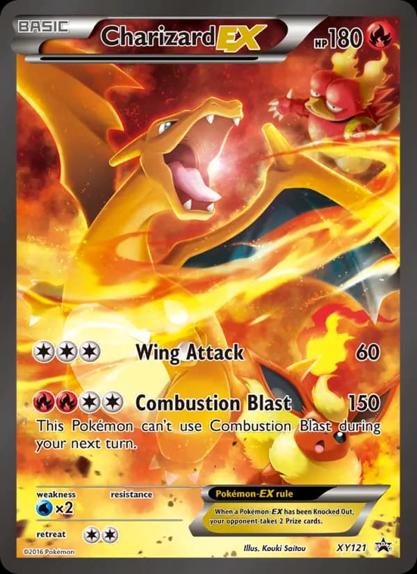 Charizard EX — XY Black Star Promos, None