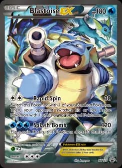 Blastoise EX — XY Black Star Promos — None