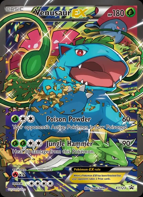 Venusaur EX — XY Black Star Promos, None