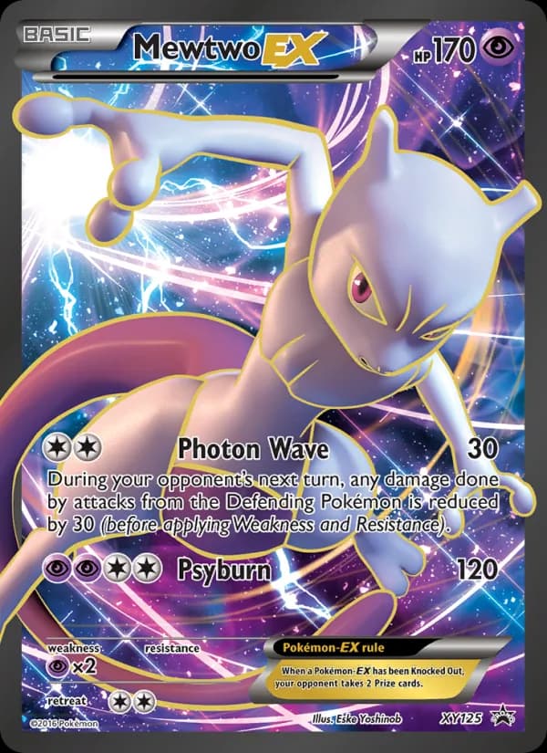Mewtwo EX — XY Black Star Promos, None