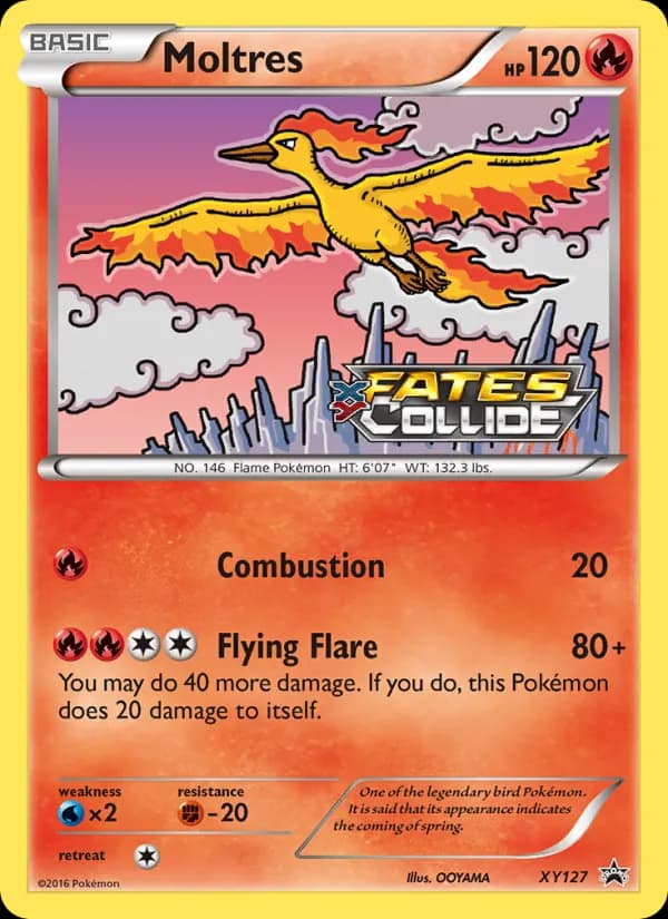 Moltres — XY Black Star Promos, None