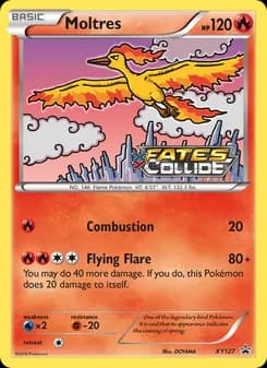 Moltres — XY Black Star Promos — None