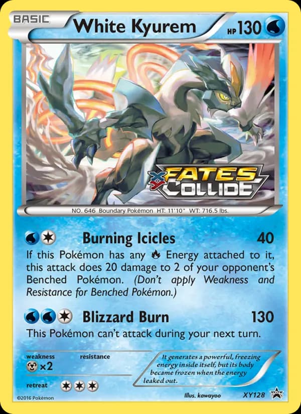 White Kyurem — XY Black Star Promos, None
