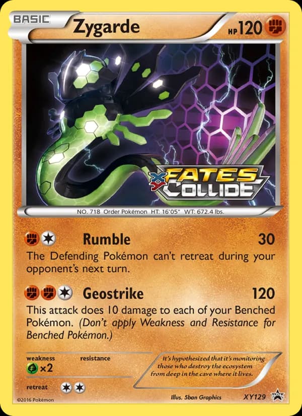 Zygarde — XY Black Star Promos, None