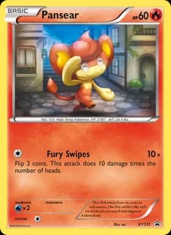 Pansear — XY Black Star Promos — None