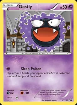 Gastly — XY Black Star Promos — None