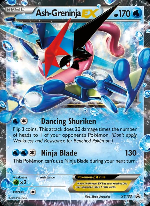 Ash Greninja EX — XY Black Star Promos, None