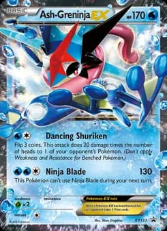 Ash Greninja EX — XY Black Star Promos — None