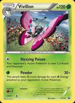 Vivillon — XY Black Star Promos — None