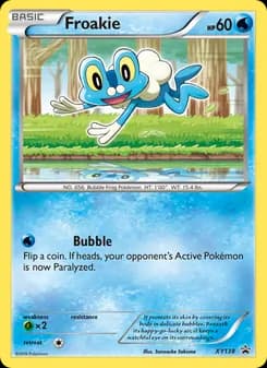 Froakie — XY Black Star Promos — None
