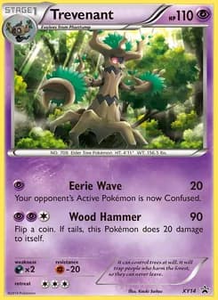 Trevenant — XY Black Star Promos — None