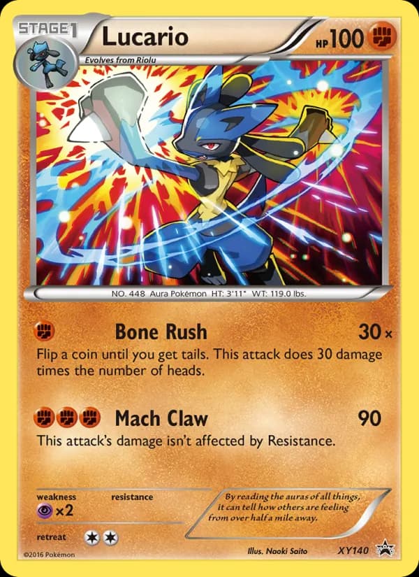 Lucario — XY Black Star Promos, None