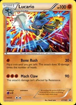 Lucario — XY Black Star Promos — None