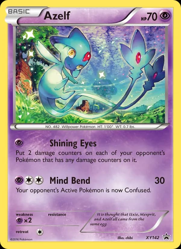 Azelf — XY Black Star Promos, None