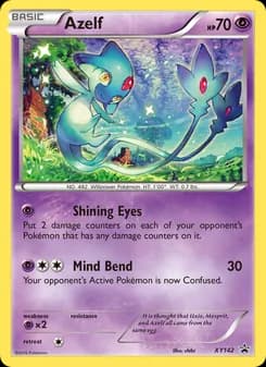 Azelf — XY Black Star Promos — None