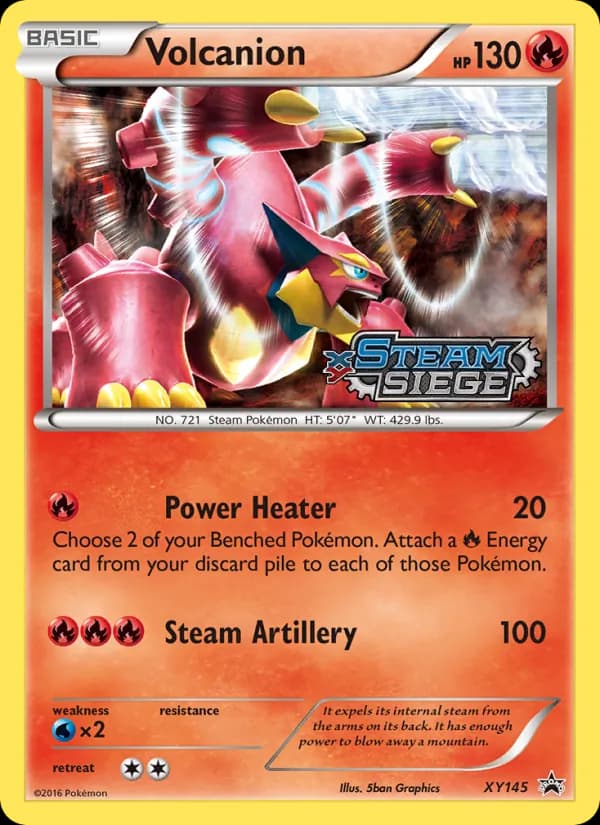 Volcanion — XY Black Star Promos, None