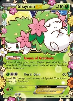 Shaymin EX — XY Black Star Promos — None