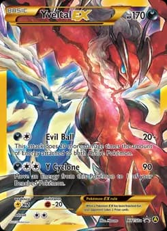 Yveltal-EX — XY Black Star Promos — Rare