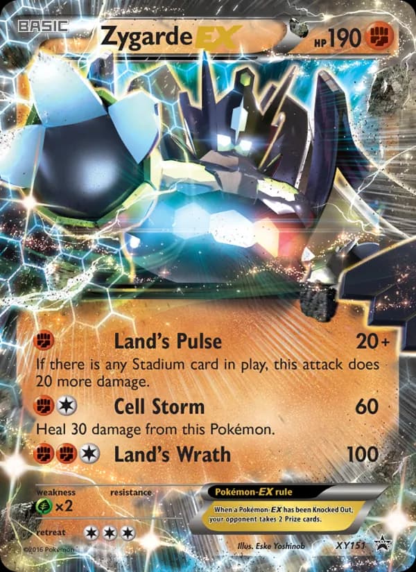 Zygarde EX — XY Black Star Promos, None