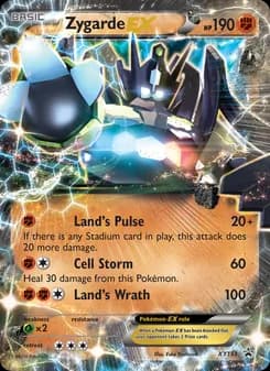 Zygarde EX — XY Black Star Promos — None