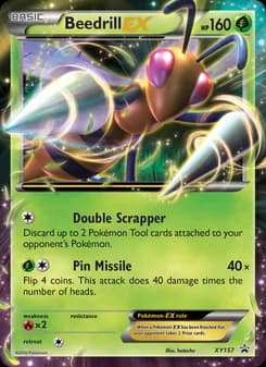 Beedrill EX — XY Black Star Promos — None