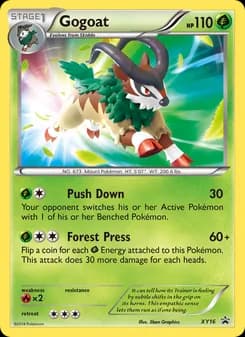 Gogoat — XY Black Star Promos — None