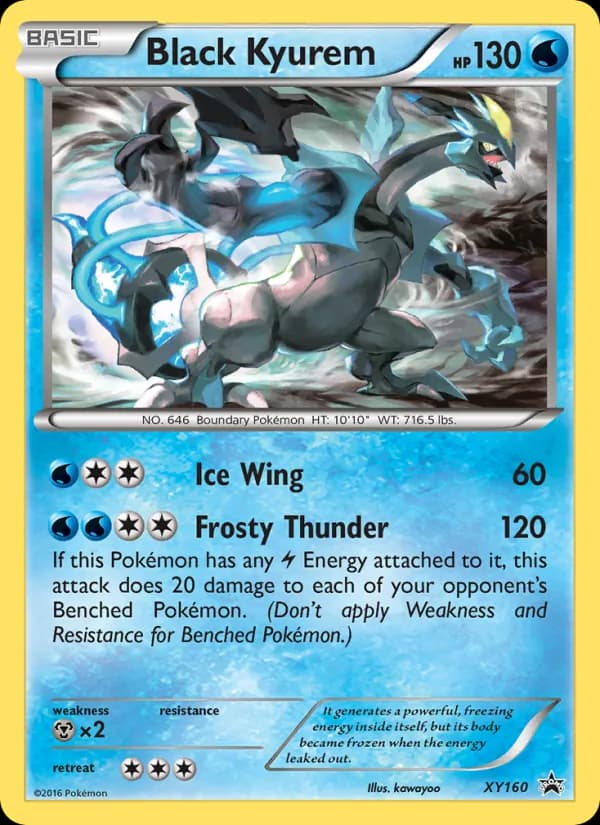 Black Kyurem — XY Black Star Promos, Rare