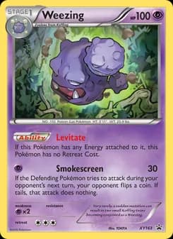 Weezing — XY Black Star Promos — Common