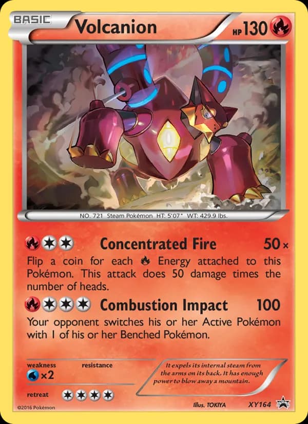 Volcanion — XY Black Star Promos, Common