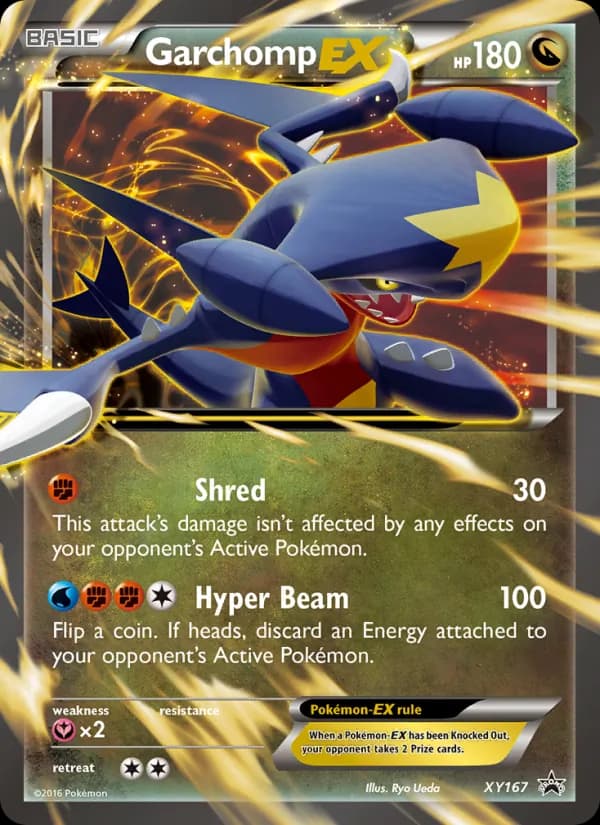 Garchomp-EX — XY Black Star Promos, Common