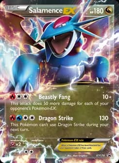 Salamence EX — XY Black Star Promos — None