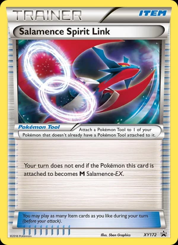 Salamence Spirit Link — XY Black Star Promos, Common