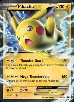Pikachu-EX — XY Black Star Promos — Common