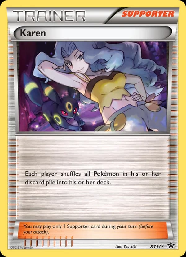 Karen — XY Black Star Promos, Common