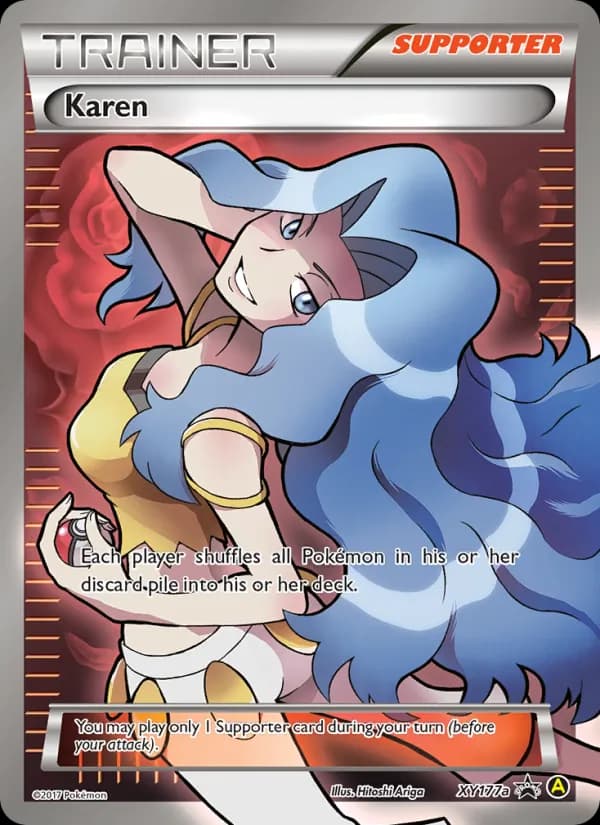 Karen — XY Black Star Promos, Common