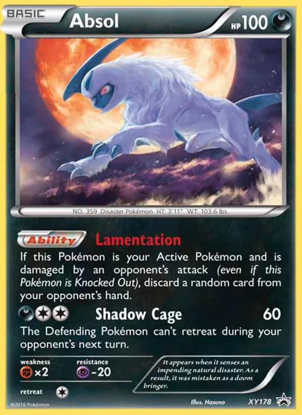 Absol — XY Black Star Promos, Common