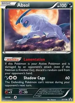 Absol — XY Black Star Promos — Common