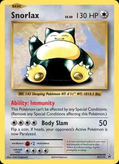 Snorlax — XY Black Star Promos — Common