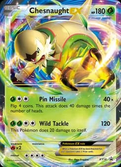 Chesnaught EX — XY Black Star Promos — None