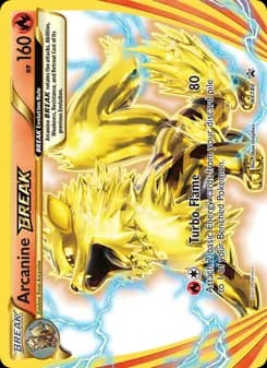 Arcanine BREAK — XY Black Star Promos — Common