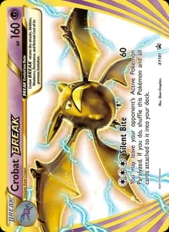 Crobat BREAK — XY Black Star Promos — Common