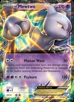 Mewtwo-EX — XY Black Star Promos — Rare